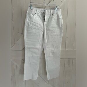 Time and Tru white Capri